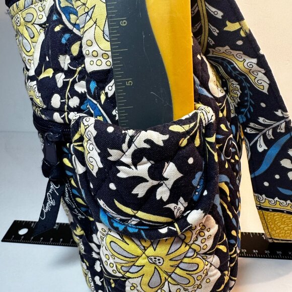 Vera Bradley Midnight Blues Quilted Cotton Crossbody Adjustable Strap Bag - Picture 11 of 12